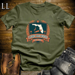 Florida Cigar Smoker Shield T-Shirt Military Green | Cigar Crest Gift Tee