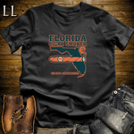 Florida Cigar Smoker T-Shirt Black | Cigar Lover Gift Tee