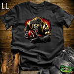 Football Gorilla Black | Sports Fan Shirt