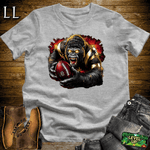 Football Gorilla Sport Grey | Sports Fan Shirt