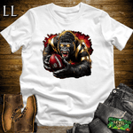 Football Gorilla White | Sports Fan Shirt