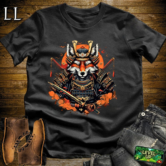 Fox Samurai Softstyle Tee - Black - LegacyLayers