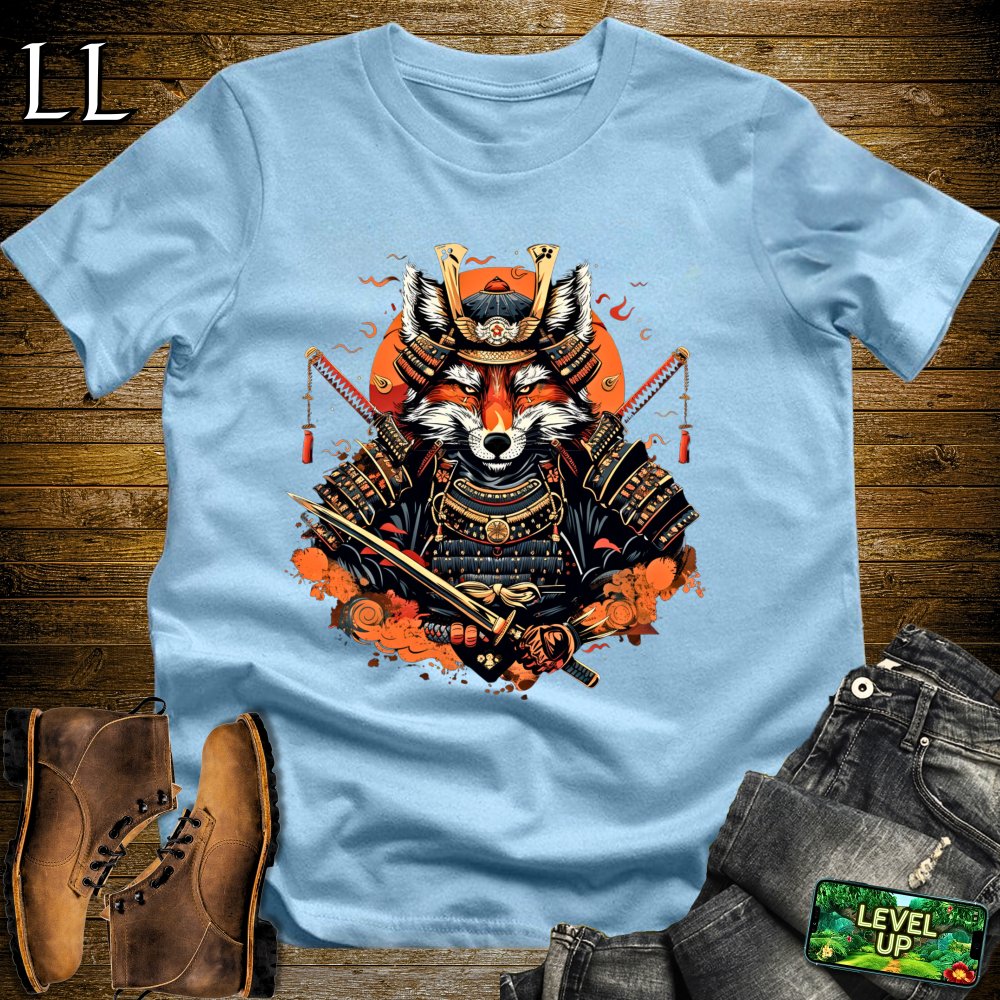 Fox Samurai Softstyle Tee Light Blue | Samurai Tee