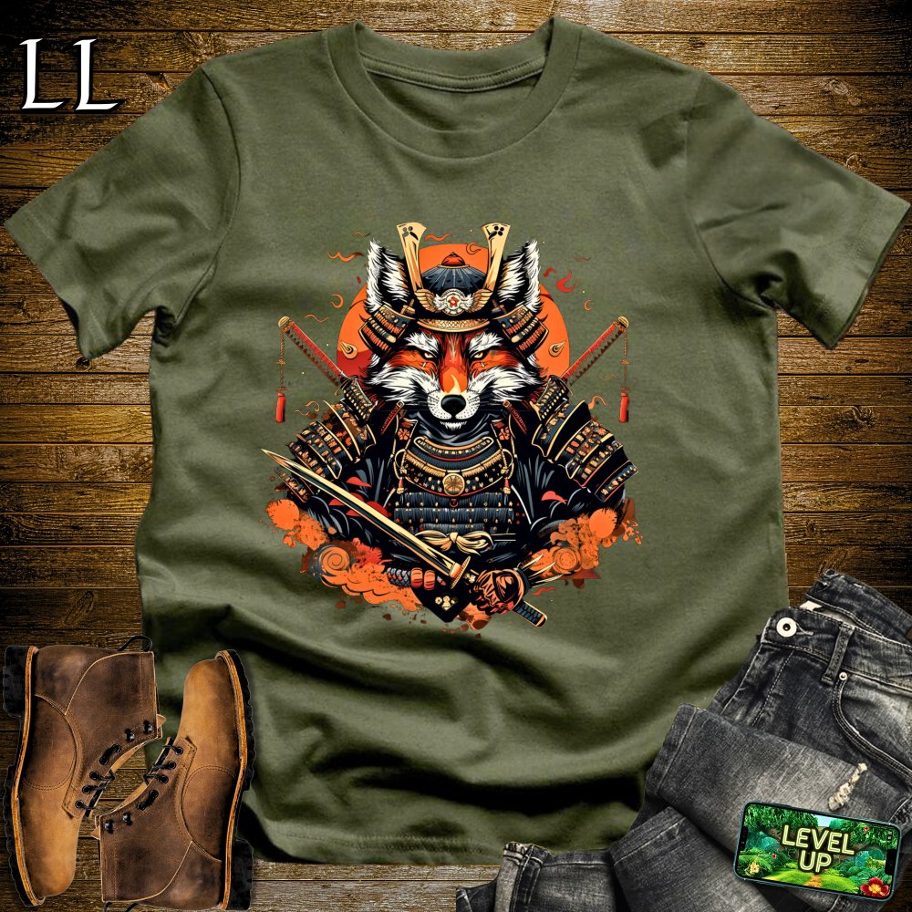 Fox Samurai Softstyle Tee Military Green | Samurai Tee
