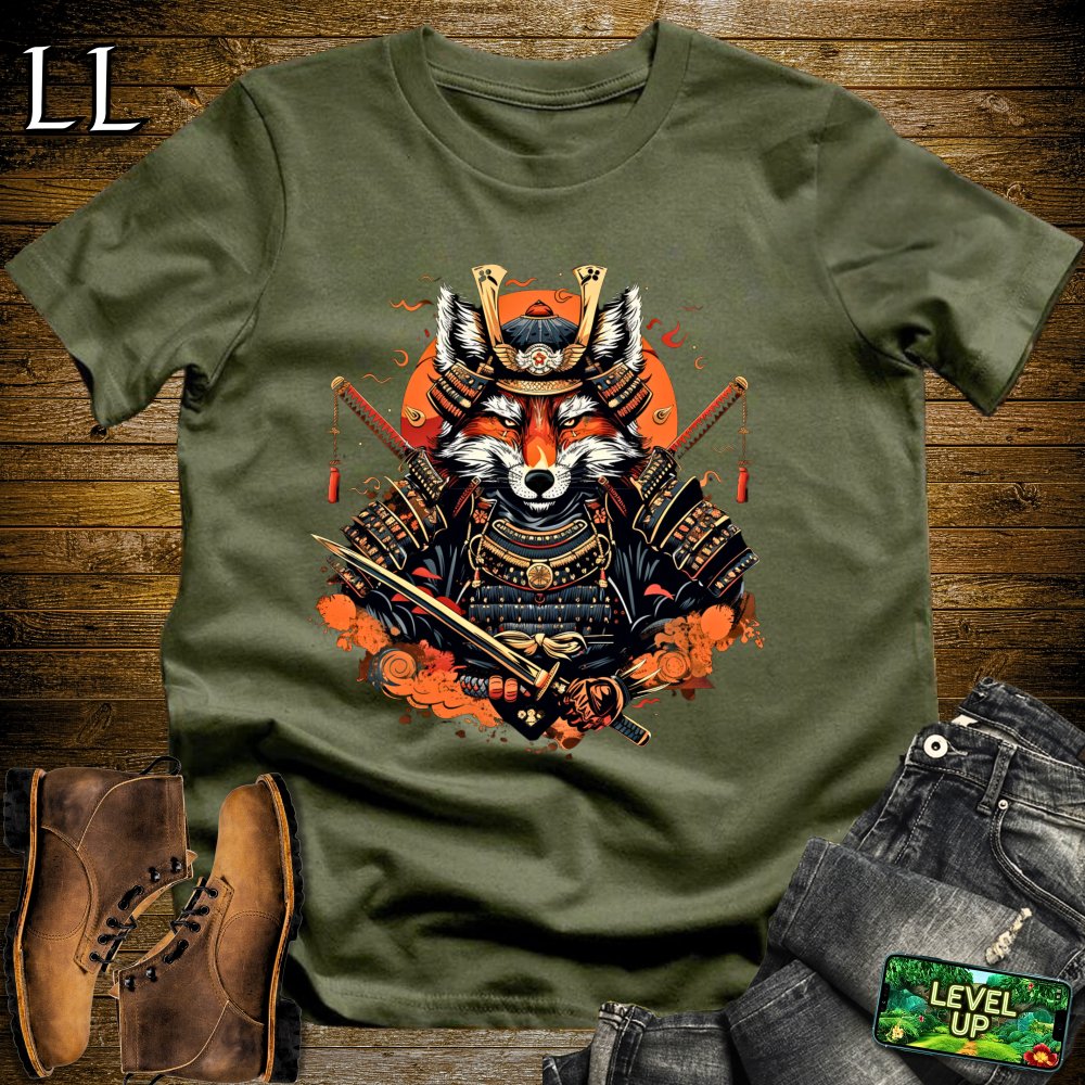 Fox Samurai Softstyle Tee - Military Green - LegacyLayers