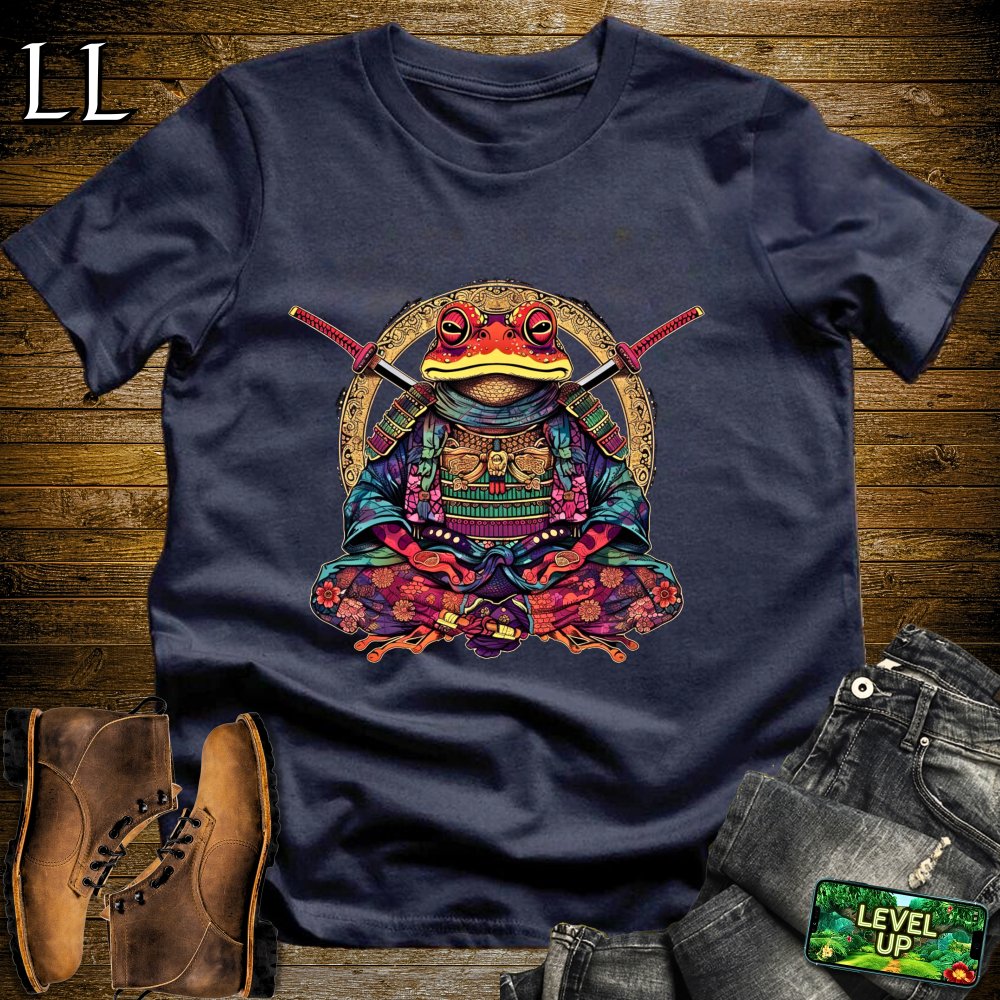 Frog Samurai Softstyle Tee Navy | Samurai Tee