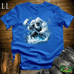 Frozen Gorilla Softstyle Tee Royal Blue | Ice Lover Shirt