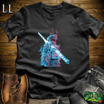 Future Samurai Warrior Softstyle Tee Black | Samurai Tee