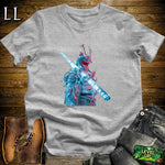 Future Samurai Warrior Softstyle Tee Sport Grey | Samurai Tee