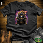 Galactic Emperor Gorilla Black | Cosmic Space Gorilla Shirt