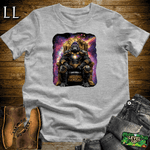 Galactic Emperor Gorilla Sport Grey | Cosmic Space Gorilla Shirt