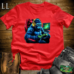 Gaming Gorilla Softstyle Tee Red | Gamer Shirt