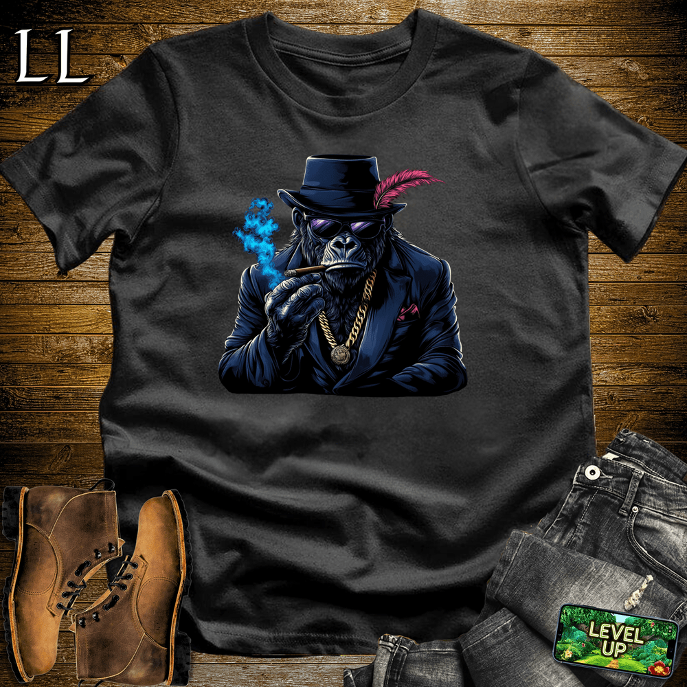 Gangster Gorilla Black | Street Royalty Cool Gorilla Shirt