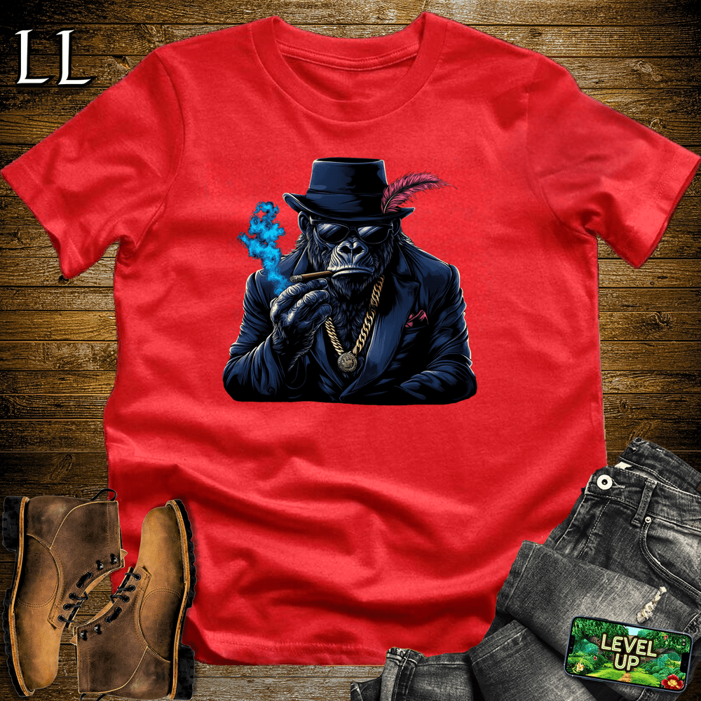 Gangster Gorilla Red | Street Royalty Cool Gorilla Shirt