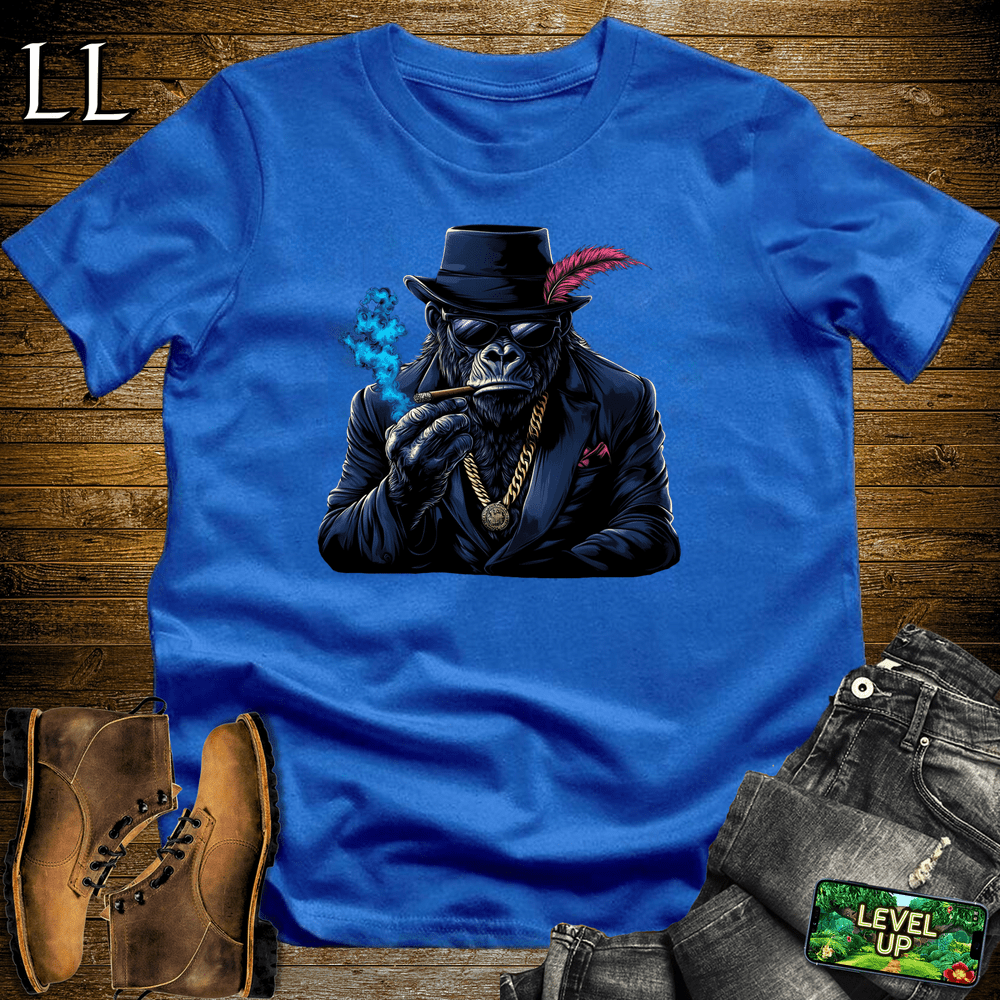 Gangster Gorilla Royal | Street Royalty Cool Gorilla Shirt
