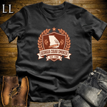 Georgia Cigar Smoker Shield T-Shirt Black | Crest Cigar Gift