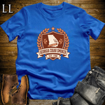 Georgia Cigar Smoker Shield T-Shirt Royal Blue | Crest Cigar Gift