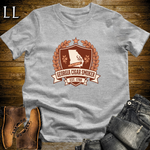Georgia Cigar Smoker Shield T-Shirt Sport Grey | Crest Cigar Gift