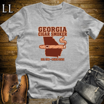 Georgia Cigar Smoker T-Shirt Sport Grey | Peach State Cigar Gift