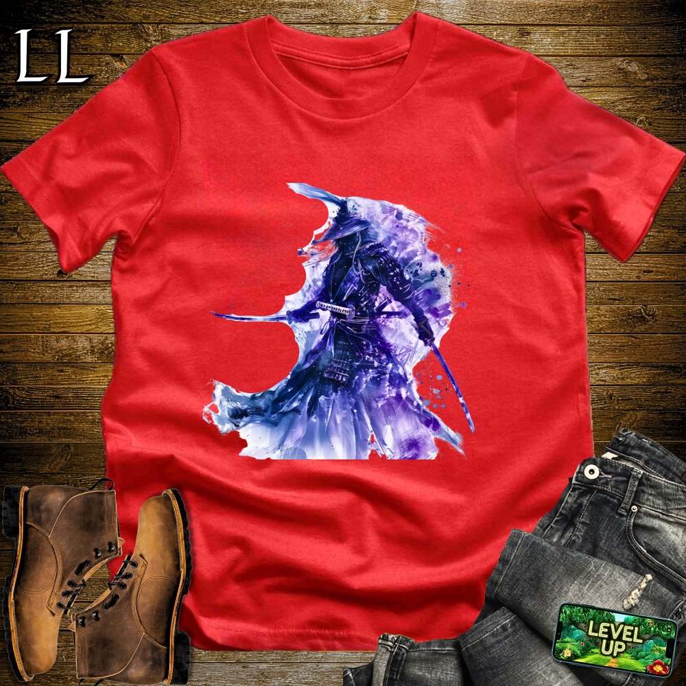 Ghost of Samurai's Past Red | Spectral Warrior Tee