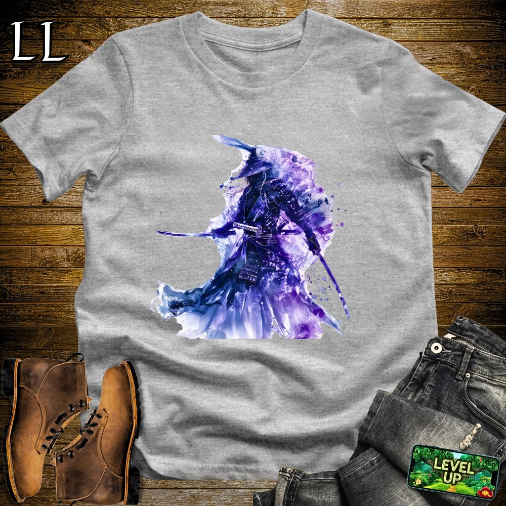 Ghost of Samurai's Past Sport Grey | Spectral Warrior Tee