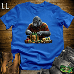Gift Wrap Gorilla Royal | Holiday Gift Shirt