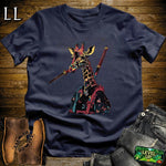 Giraffe Samurai Navy | Grace & Strength Tee