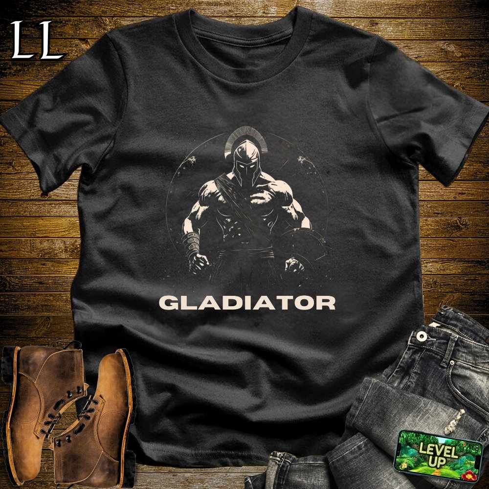 Gladiator Softstyle Tee - Black - LegacyLayers