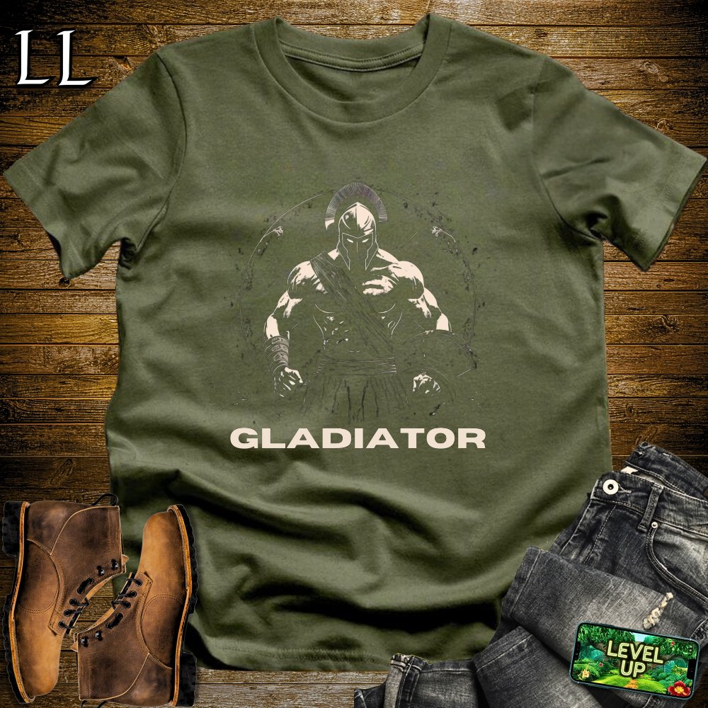 Gladiator Softstyle Tee - Military Green - LegacyLayers