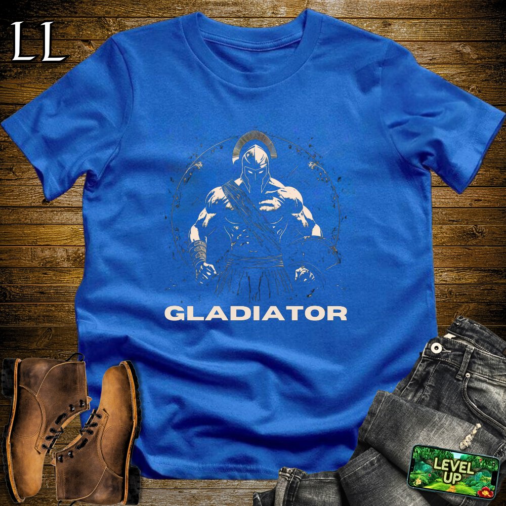 Gladiator Softstyle Tee - Royal - LegacyLayers