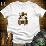 Golden Don Cigar Gorilla White | Gorilla Graphic Tee