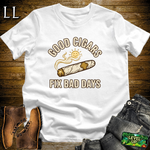 Good Cigars Fix Bad Days Softstyle T Shirt
