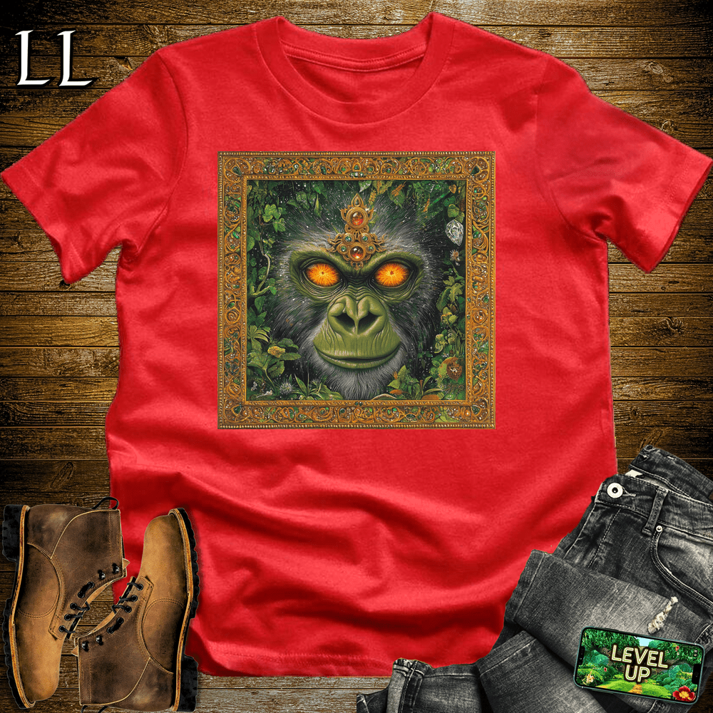 Gorilla Jungle God Red | King of Jungle Nature Shirt