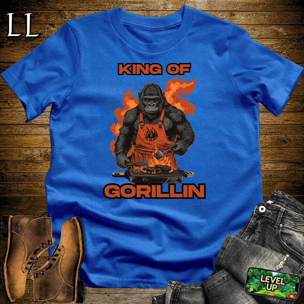 Gorilla King Gorillin Royal | Funny Gorilla King Tee