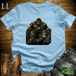 Gorilla of the Vines Light Blue | Wine Shirt