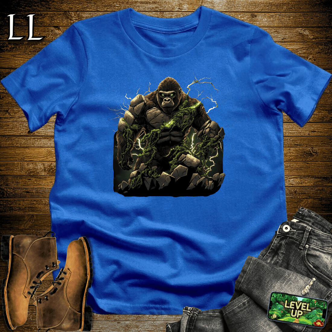 Gorilla of the Vines Royal | Wine Shirt