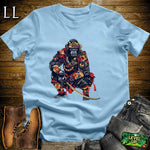 Gorilla Samurai Light Blue | Warrior Strength Tee