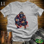 Gorilla Samurai Sport Grey | Warrior Strength Tee