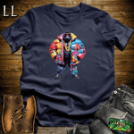 Graffiti Jacket Gorilla Navy | Urban Street Art