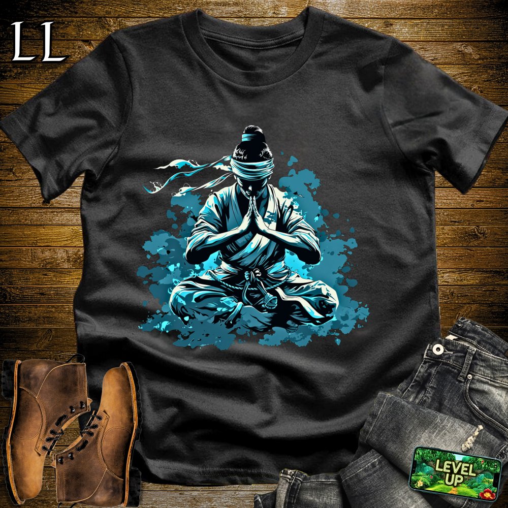 Gratitude Samurai Black | Thankful Warrior Tee