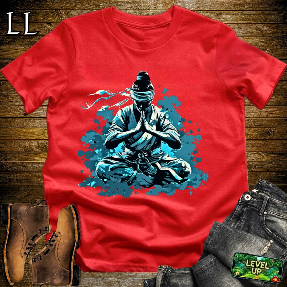 Gratitude Samurai Red | Thankful Warrior Tee