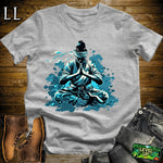 Gratitude Samurai Sport Grey | Thankful Warrior Tee