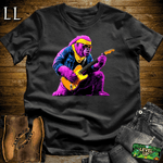 Guitar Star Gorilla Softstyle Tee Black | Music Lover Shirt