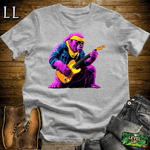Guitar Star Gorilla Softstyle Tee Sport Grey | Music Lover Shirt