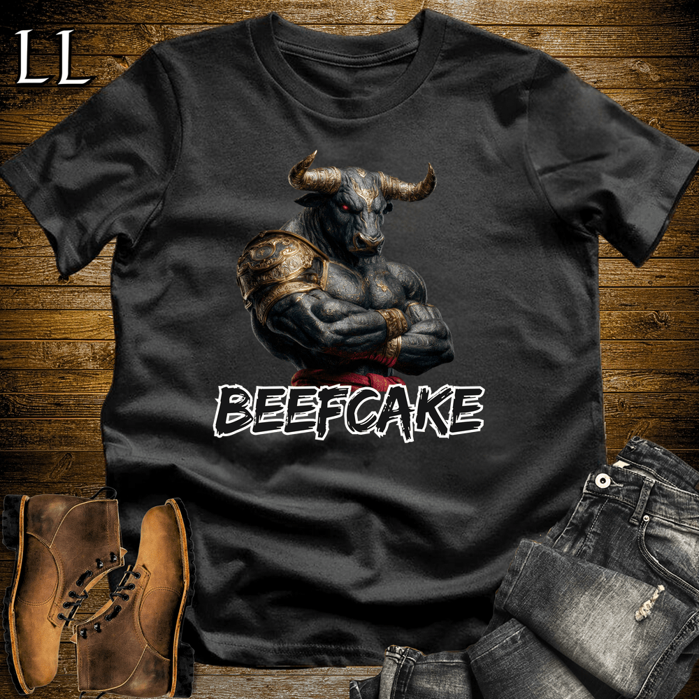 Gym Beast Beefcake Black | Gym Motivation Tee