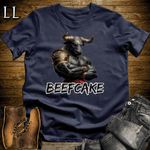 Gym Beast Beefcake Navy | Gym Motivation Tee