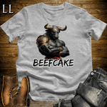 Gym Beast Beefcake Sport Grey | Gym Motivation Tee