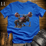 Gym Beast Bench Press Red Elephant Royal Blue | Chest Tee