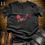Gym Beast Bench Press Red Gorilla Black | Fitness Gorilla Tee