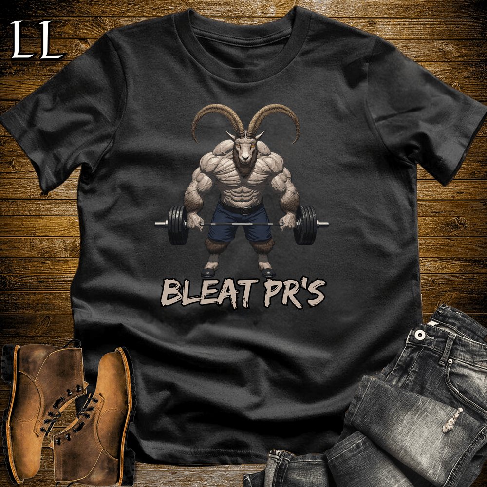 Gym Beast Bleat Press Black | Funny Farm Tee